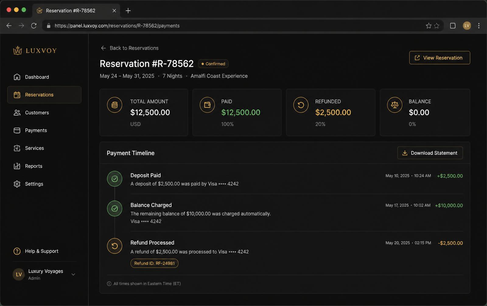 The full financial cycle, without leaving the platform.
